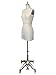 PGM Female Half Body Dress Form with Flat Hip and Collapsible Shoulders Size 4 (602)