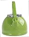 Calypso Basics by Reston Lloyd Harmonic Hum Whistling Teakettle with Glass Lid, 2.2-Quart, Lime