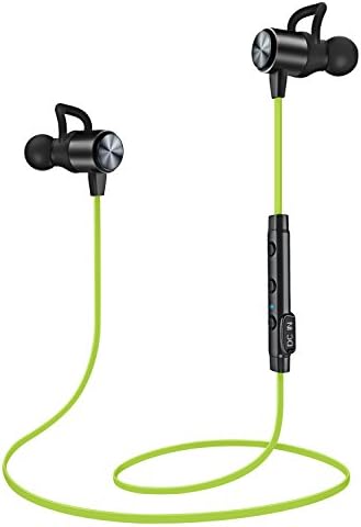 Wireless Headphones, Bluetooth Earbuds, ATGOIN Lightweight Bluetooth Earbuds, Sweatproof Stereo Wireless Earphones Noise Cancelling Wireless Earbuds Fit for Gym Sports with Built-in Mic