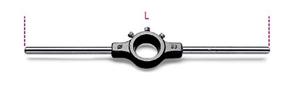 Beta 4440035 Die Stock, Steel Body, 38mm x 14mm