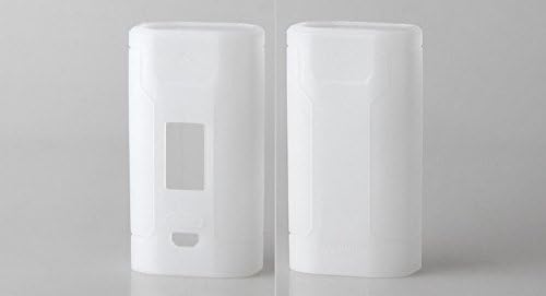 kanggaly Protective Silicone Sleeve Case Skin Cover for Wismec Predator 228W Mod (White)