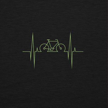 Nerdo Bike Heartbeat dames t-shirt - Image 3