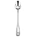 New Star Foodservice 58420 Shell Pattern, 18/0 Stainless Steel, Iced Teaspoon, 7.2-Inch, Set of 12