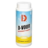 Big D 166 D-Vour Absorbent Powder, Lemon Fragrance, 16 oz (Pack of 6)