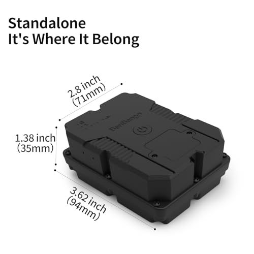 Magnetic GPS Tracker for Vehicles, Hidden Tracker Device for Car, Trailer, Up to 7 Months Battery Life, Real-Time Track, Waterproof, 5-Day Free Trial, Subscription Required