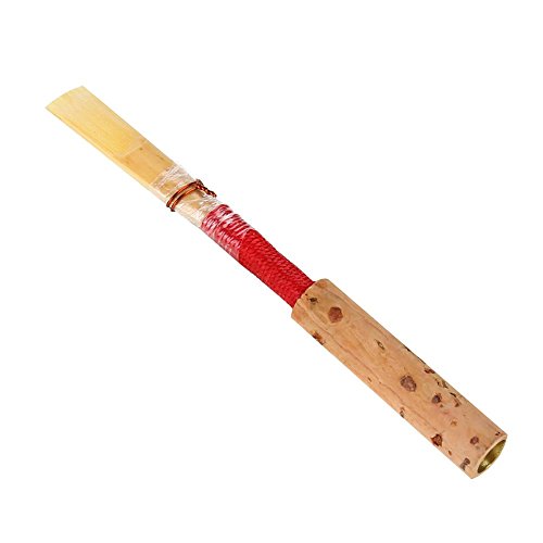 Oboe Reeds, Medium Handmade Oboe Reed with Transparent Tube Sleeve and