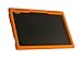 Bobj Rugged Case for ASUS ZenPad Z300, Z300CX, Z300C, Z300CG, Z300CL, Z301ML, Z301MFL, P023, Z300M, P00C, P01A, P00L, P028 - BobjGear - Patented Venting - Sound Amplification (Outrageous Orange)
