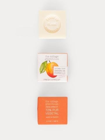 The Cottage Greenhouse Fresh Apricot French Soap Set of 2