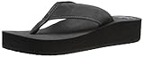 Reef Women's Cushion Butter Sandal, Black, 8 M US