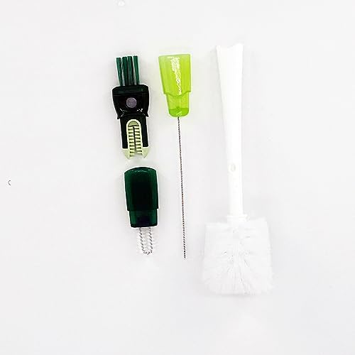 Clnsmpl 4in1 Bottle Brush with Straw Brush，Built for Cleaning Sport