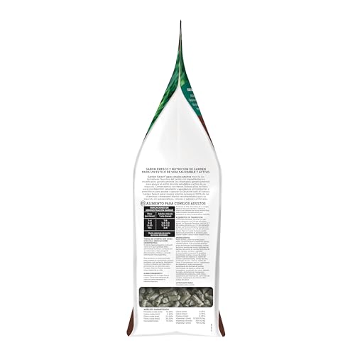 OXBOW GARDEN SELECT RABBIT FOOD, ADULT, MADE TIMOTHY HAY FOR RABBIT, BUNNY FOOD PELLETS, NON-GMO, NO SOY OR WHEAT, SMALL ANIMAL PET PRODUCTS, MADE IN USA, HIGH FIBER, 8 LB. BAG