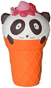 Kawaii Jumbo Panda Ice Cream Cone Slow Rise Squishy