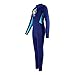 Layatone Neoprene Wetsuit for Kids Boys Girls Back Zipper shorty Child Wetsuits-UV Protection (Blue, 12-13 years old)
