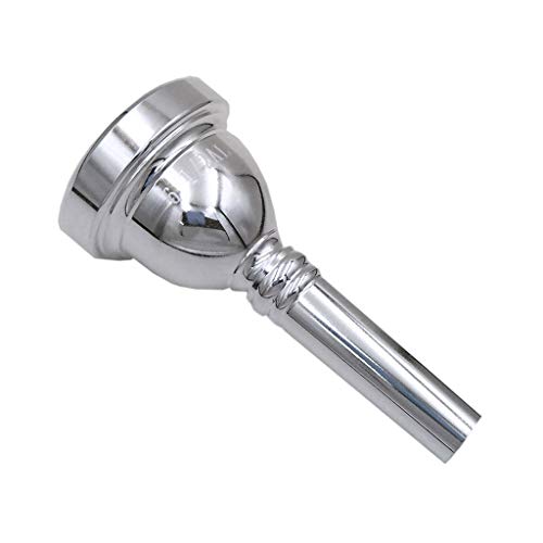 Pakala66 Trombone Mouthpiece 12C,Baritone and Euphonium Mouthpiece,Silver Plated