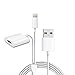 Charging Cable Compatible Apple Pencil, Multi-Function Charging Cable 6 inch Long 2-in-1 USB Pen Charging Cable USB Charger/Data Cable Compatible iPhone iPad Pro Accessories (150CM, White)
