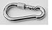 Stainless Steel Carabiner Spring Snap Link with Screw Lock 4"