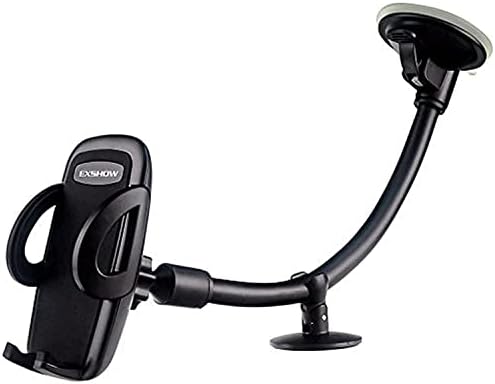 EXSHOW Car Windshield Phone Holder Mount, Car Window Cell Phone