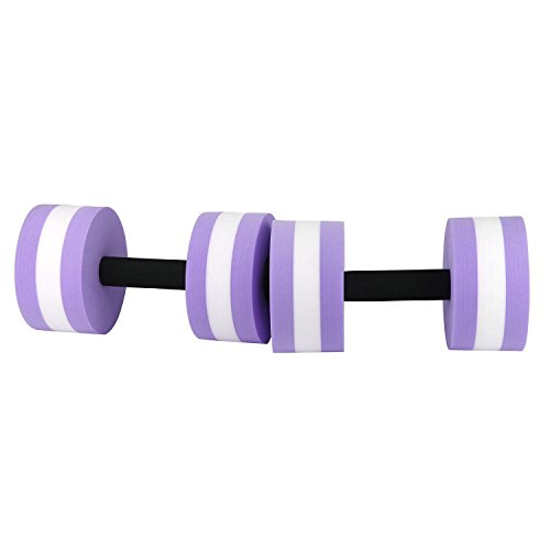 Pawaca Sports Aquatic Exercise Dumbbells-Set of 2-For Water Aerobics,Set of Aquatic Hand Bars for Pool Fitness,Dumbbell Weight Workouts,Pool Exercise Equipment,Resistance For Water Aerobics Fitness. - Thumbnail 4