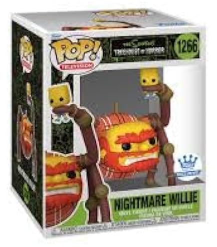 The Simpsons シンプソンズ 巨大ぬいぐるみ　ウィリー　Willie Amazon.com: Funko The Simpsons Nightmare Willie 6 inch Super Sized