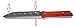 Oakridge Garden Hori Hori Knife Tools | Japanese Style Stainless Steel Gardening Knife with Handguard | Serrated Edge with Leather Sheath A Perfect Hand Weeding Tool