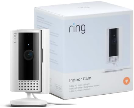 Ring Indoor Camera (2nd Gen) | Plug-In Pet Security Camera | 1080p HD, Two-Way Talk, Wifi, Privacy Cover, DIY | alternative to CCTV system | 30-day free trial of Ring Home
