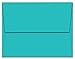 50 Aqua Blue Ocean A7 Envelopes - 7.25