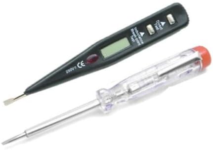 Line Tester (MAINS) 140 mm (5.1/2 inches)and Digital Display Tester, 2 piece set, 2 St. / S