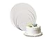 pizety 6-Inch Cake Circle, cake circles 6 inch,Cake Boards, White Round Cake Circle base round cake boards 6 inch cake cardboard round (25-Pack)