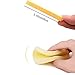 Facial Sponge Compressed,120 Count PVA Professional Makeup Removal Round Face Wash Sponges Spa Pads Exfoliating Cleansing for Women,Yellow