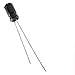 uxcell 100 Pcs 2.2uF 50V Radial Aluminum Electrolytic Capacitors 4x7mm