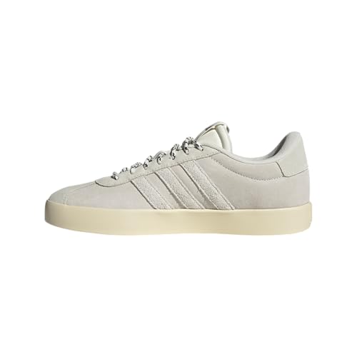 adidas Mens VL Court 3.0 Sportswear, Off White/Off White/Ivory, 4.5