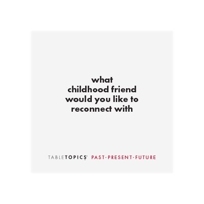 TABLETOPICS - Past, Present, Future