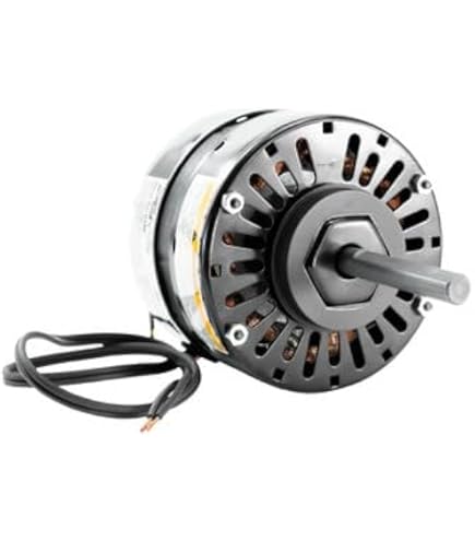 ひーこ 1/6 hp 1050 RPM 115V Direct Drive Furnace Motor, Compatible with