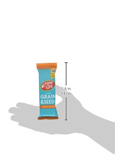 Enjoy Life Grain & Seed Bars, Soy-free, Nut-free, Gluten-free, Dairy-free, Non-GMO, Vegan, Banana Caramel, 1 Ounce Bars (30 Bars)
