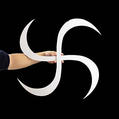 Enjoyer Linking Rings Set of 4 Metal Rings,Magic Tricks Stage Illusions Magnetic Linking Ring Magic Gimmicks Magician Accessories,Dia 30CM並行輸入