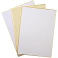Yasutomo Shikishi Board, Size 5″ x 7″, Pack of 3, Washi Paper, Arts and Crafts Supplies, HY300