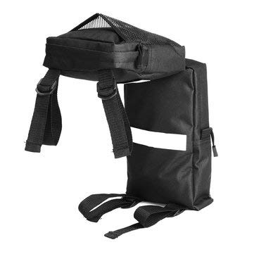Pair 600D Black Waterproof Storage Hunting Fender Bags For UTV 4-Wheeler - Motorcycle ATV Parts