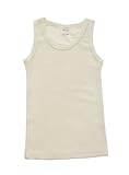 Hocosa Big Girls Organic Wool-silk Sleeveless Undershirt