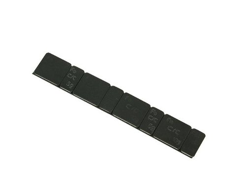 Balancing Weights Adhesive Strips, Black, Flat.