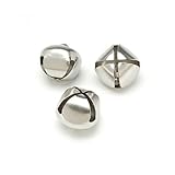 Jingle Bells 1-Inch, 36-Pack, Silver