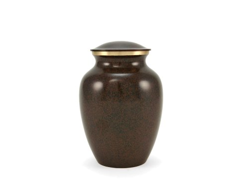 Near & Dear Pet Memorials MAUS Earth Tone Pet Cremation Urn, 70 Cubic Inch, Brown