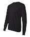 Hanes TAGLESS 6.1 Long Sleeve T-Shirt, Black, SM