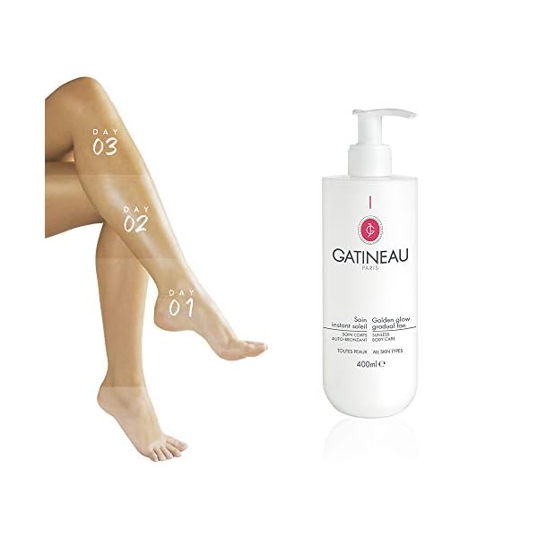 Golden-Glow-Gradual-Tan-by-Gatineau-Sunless-Body-Care-for-All-Skin-Types-400ml Gatineau - Golden Glow Gradual Tan (400ml) 2 in 1 Moisturiser & Self Tanning Lotion