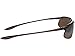 Maui Jim Men's and Women's Kanaha Polarized Rimless Sunglasses, Tortoise/HCL® Bronze, Medium