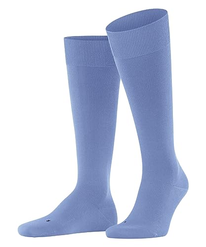FALKE Ultra Energizing M Kh cotone con compressione 1 paio, Calzini lunghi Uomo, Blu Cornflower Blue 6554, 39-40