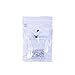 NBEADS 10 Pcs Cubic Zirconia Pave Crown Beads, King Crown Bracelet Connector Spacer Charms Large Hole Loose Beads for Bracelet Necklace DIY Craft Making