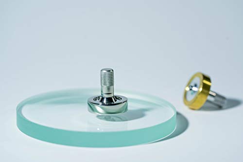 31pEqhLoV9L Bruce Charles Designs Spinning Top Base 3.93” (100 mm) Diameter - Double Concave Fused Silica Glass Optical Lens - 30cm… - Image 8