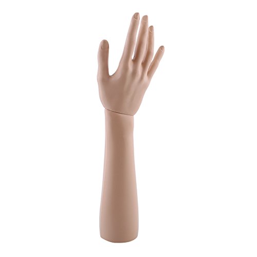 Kicode 36cm Jewelry Ring Bracelet Necklace Display Holder Stand Mannequin Hand - Thumbnail 2