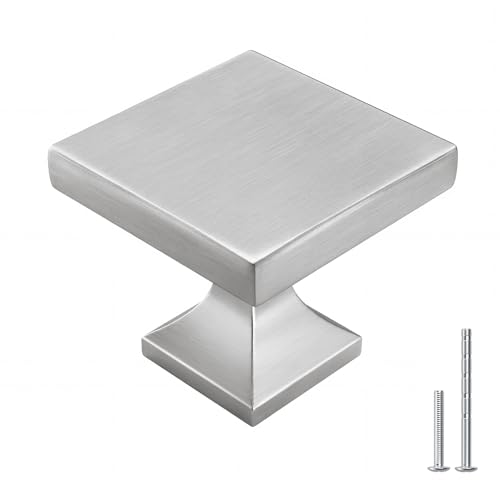 homdiy Brushed Nickel Cabinet Knobs