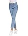Boyfriend Jeans for Women 1980s High Waist Loose Fit Classic Straight Pants